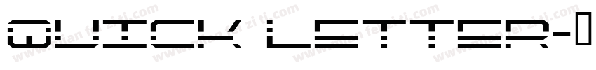 Quick Letter字体转换